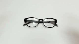 John Varvatos Eyeglasses ModelV355 ColorBlack Tortoise [upl. by Maidel146]