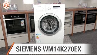 SIEMENS Waschmaschine WM14K270EX  JubiläumsAngebot der Woche [upl. by Zimmerman]