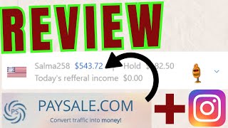 Paysale Review and my Earning method And payment proof 2024 [upl. by Braden]