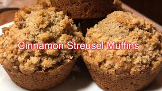 Cinnamon Streusel Muffins [upl. by Okihcas]