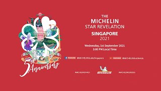 ⏰ SAVE THE DATE MICHELIN Guide Singapore 2021 Star Revelation amp Bib Gourmand selection release 🤩😋🇸🇬 [upl. by Maghutte765]