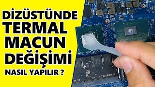 Dizüstü Bilgisayarda Termal Macunu Güncelleyin Serinleyin [upl. by Klotz552]