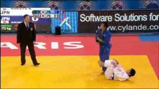 JUDO 2011 World Championships Hiroyuki Akimoto JPN  Riki Nakaya JPN [upl. by Llenil513]