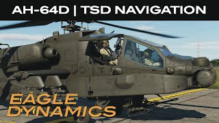 DCS AH64D  TSD Navigation [upl. by Adnawahs]