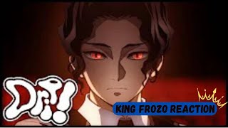 FROZO REACTS TO Driptick INFINITY CASTLE DEMON SLAYER RAP AMV [upl. by Etiam934]