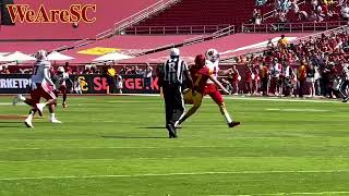 HIGHLIGHTS USC Defeats Wisconsin 3821 with Another 2nd Half Shutout [upl. by Nirot785]