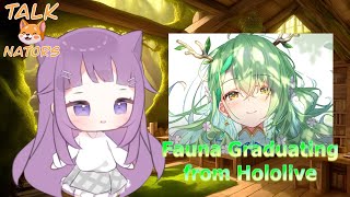 Fauna Announces her Graduation from Hololive TALK NATORS Ep 8 [upl. by Adair]