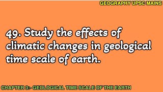 349 Effects of Climatic Changes in Earths Geological History [upl. by Jacoba]