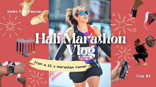 Half Marathon Vlog  Episode 1 [upl. by Neb392]