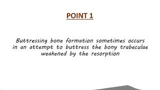 Buttressing Bone Formation  Important Points  Periodontics [upl. by Remde]