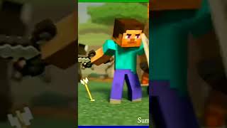 Village raid in Minecraft 😈🔥😮 shorts trending attitued minecraft [upl. by Alius506]