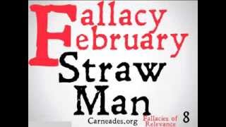 Straw Man Logical Fallacy [upl. by Afnin626]