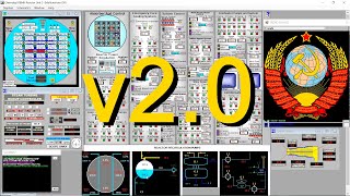 RBMK1000 Chernobyl Simulator Tutorial updated version 20 [upl. by Airalednac764]