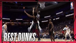 Joel Embiid Top Dunks of the 202122 NBA Season 👀 [upl. by Devondra2]