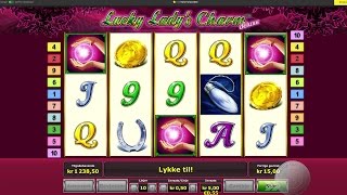 Super Big Win on Lucky Ladys Charm Deluxe from Novomatic on Unibet [upl. by Ephrem]