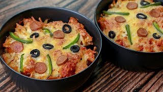 Baked Pasta Recipe  Cheesy Oven Baked Pasta  Easy Pasta Recipe  Evening Snacks Toasted [upl. by Abbye]