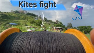 Kites 🪁 fight vlogs best place to fly a kite near Kathmandu kirtipur chobhar 🪁 fighter [upl. by Dlared]