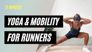 WARM UP amp MOBILITY FOR RUNNERS  15 Minutes  Real Time  Shona Vertue [upl. by Erickson]