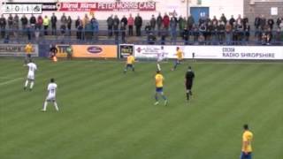 Highlights AFC Telford 01 Bristol Rovers [upl. by Yeknarf]