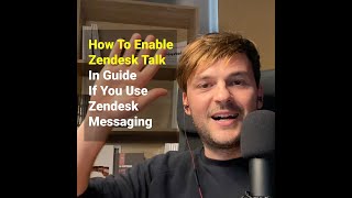 How To Enable Zendesk Talk In Guide If You Use Zendesk Messaging [upl. by Raama]