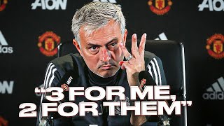 Mourinhos Top 12 Press Conference Punchlines [upl. by Proud]