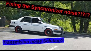 Fixing the synchronizer ring noise at my Jetta MK2 ATF transmission fluid into 5speed transmission [upl. by Ateuqirne]