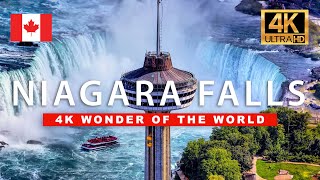 🇨🇦 Niagara Falls Wonder of the World Walking Tour  Canada  4K HDR  60fps [upl. by Airelav]