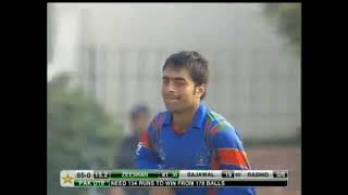 6 years ago Rashid khan bowling action 😱 [upl. by Wolram]