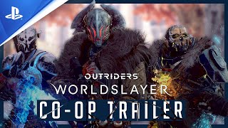 Outriders  Worldslayer  Trailer du mode coop  4K  PS4 PS5 [upl. by Ysirhc]