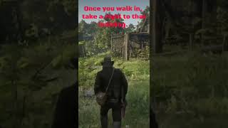 How to get the Civil War Knife in Rdr2 rdr2 gameplay secret tutorial [upl. by Yadsnil]