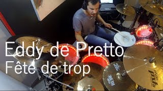 Eddy de Pretto  Fête de trop  Drum Cover  By Joey Drummer [upl. by Nebe]