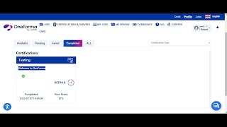 Welcome to OneForma Certification test [upl. by Eerpud698]