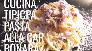 carbonara perfetta  ricetta romana cucinatipica [upl. by Drahcir904]