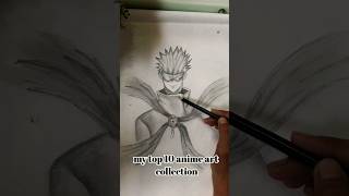 my top 10 anime drawing animearttop10viraledittrendingdrawingfpyシshorts [upl. by Rahm647]