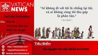 Radio thứ Sáu 11102024  Vatican News Tiếng Việt [upl. by Rosenkranz]