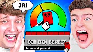 24 STUNDEN nur JA sagen in BRAWL STARS gebannt [upl. by Lanos490]