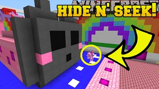 Minecraft KAWAII ANIMALS HIDE AND SEEK  Morph Hide And Seek  Modded MiniGame [upl. by Annawot]