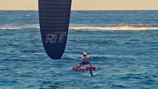 Alex Soto High Speed Foiling Crash at Kitebeach [upl. by Okier]