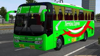 Bussid Mod Fermina Express Golden Dragon XML6102 Splendour [upl. by Sidnac]