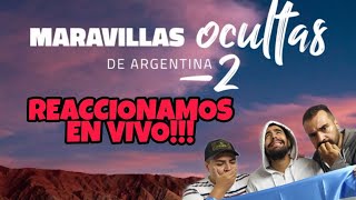 MARAVILLAS OCULTAS DE ARGENTINA REACCIÓN EN VIVO🔴 [upl. by Enerehs]