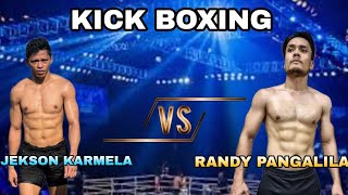 RANDY PANGALILA VS JEKSON KARMELA AKAN BERTARUNG KICK BOXING 🥊🔥🔥 [upl. by Ayamahs]