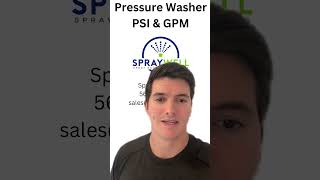 Beginners Guide to pressure washer GPM amp PSI pressurewashing powerwashing equipment [upl. by Kcirdlek]