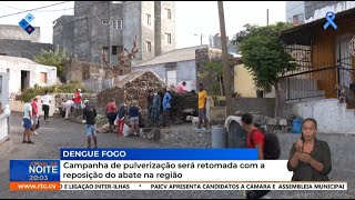 Fogo Campanha de pulverização será retomada com a reposição do abate na região [upl. by Ahsonek447]