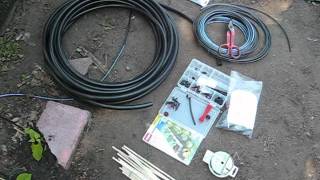 Multiple Rain Barrel Drip Irrigation System  Part 2 [upl. by Lewanna51]