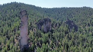 Steins Pillar Central Oregon [upl. by Ferne]