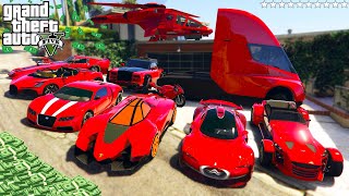 GTA 5  Stealing DECILLIONAIRE SUPER CARS With Franklin  Real Life Cars 126 [upl. by Lelah]