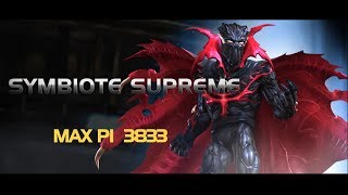 Symbiote Supreme Special Moves  Marvel Contest of Champions [upl. by Ahslek]