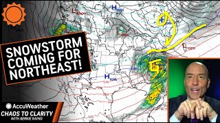 MidAtlantic  Northeast Snowstorm Coming  AccuWeather [upl. by Kleon]