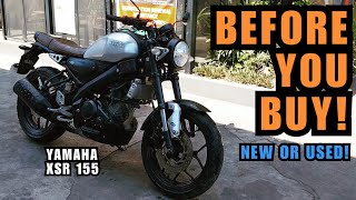 YAMAHA XSR155  We fixed a customers bike then test rode it  Honest Mixed feelings review [upl. by Neleag851]