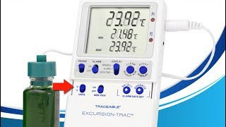 How to Select Units of Measurement on the Traceable ExcursionTrac Data Logging Thermometers [upl. by Naujtna]